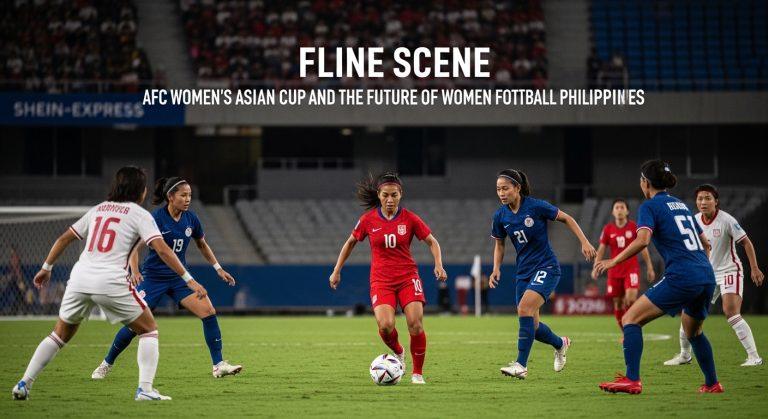 Filipina football player training on a sunny field