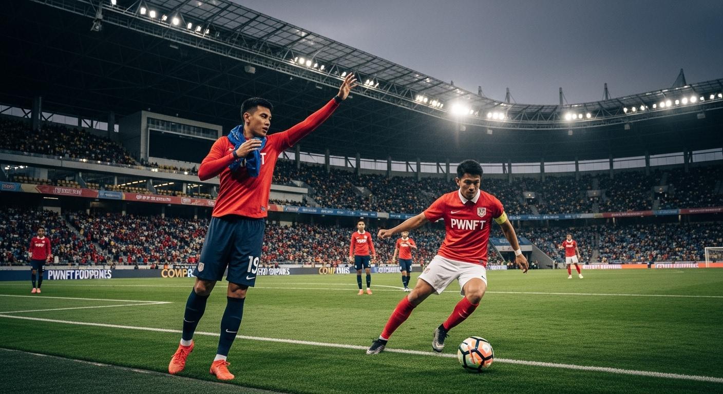 PWNFT players training ahead of the AFC Women's Asian Cup in Australia.