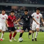 Philippines women's national football team player in AFC Asian Cup action