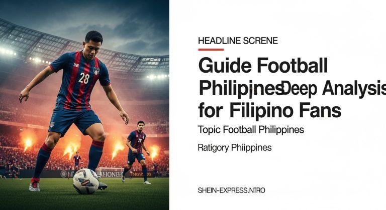 Editorial image of Philippine football with fans and digital analytics overlay