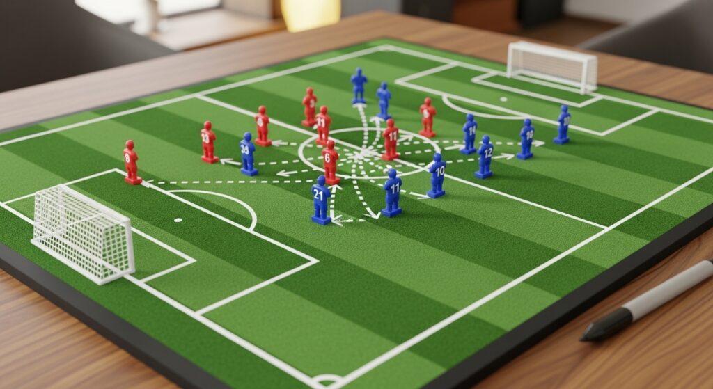 football tactical board strategy