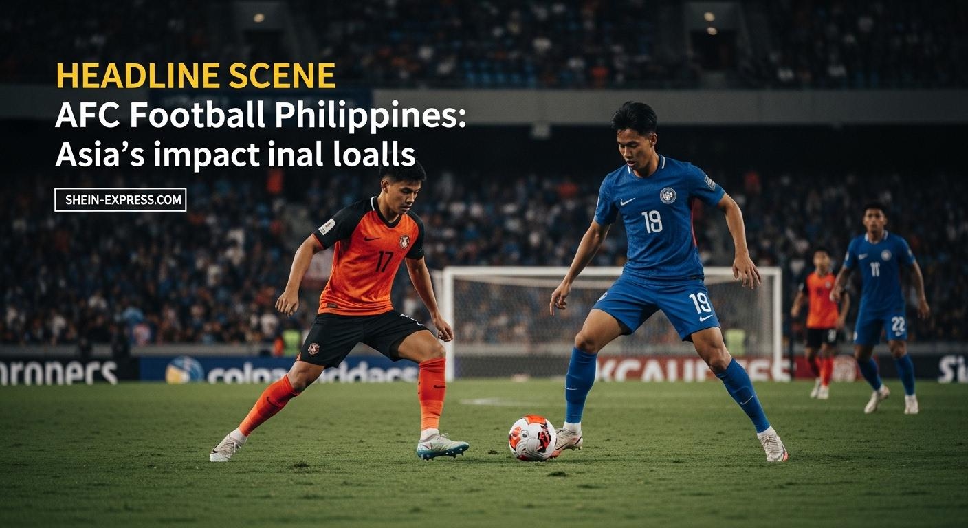 Fans and players in a Philippine stadium under AFC branding, illustrating growth in the sport.