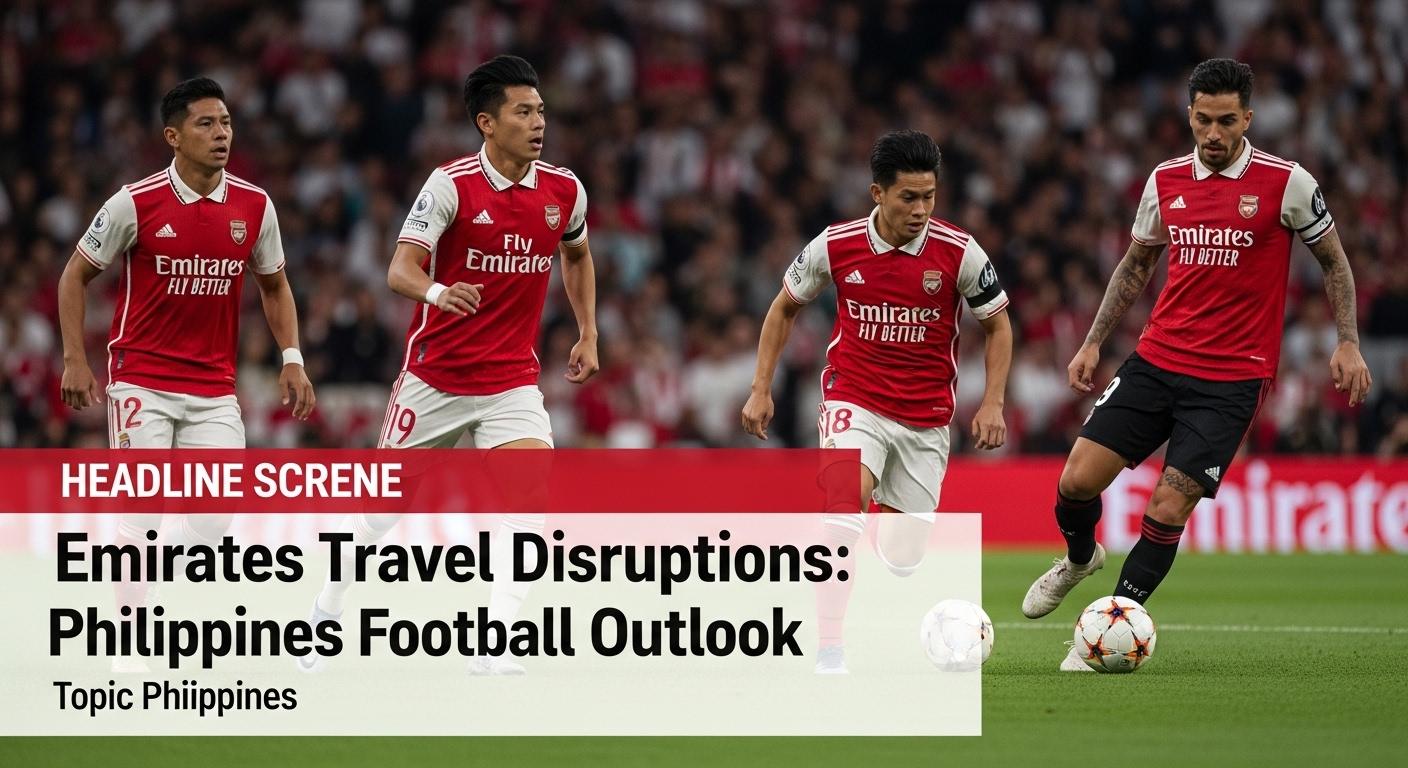 Emirates travel disruption affecting Philippine football fans